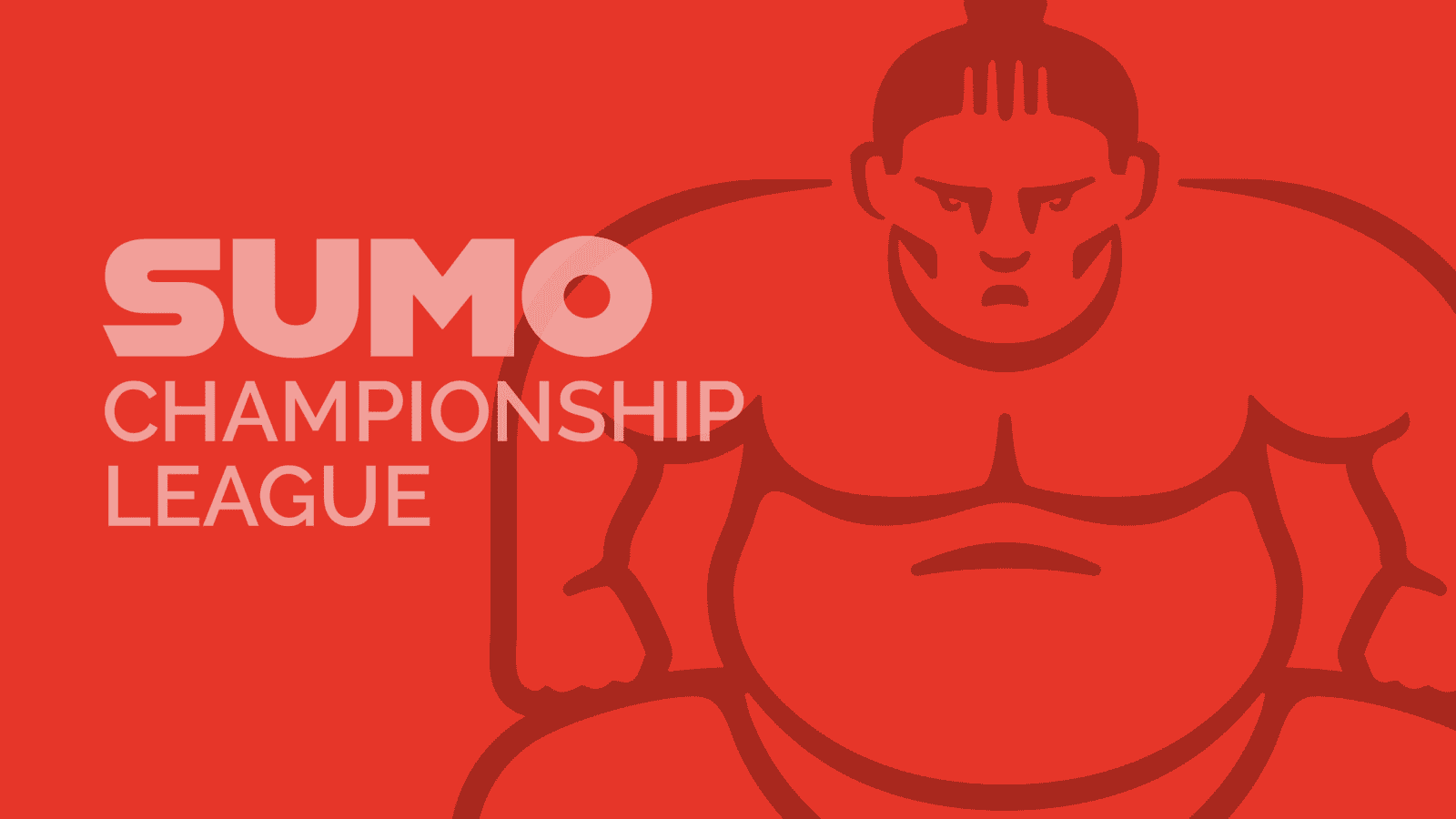 Sumo Championship League Logo in Red