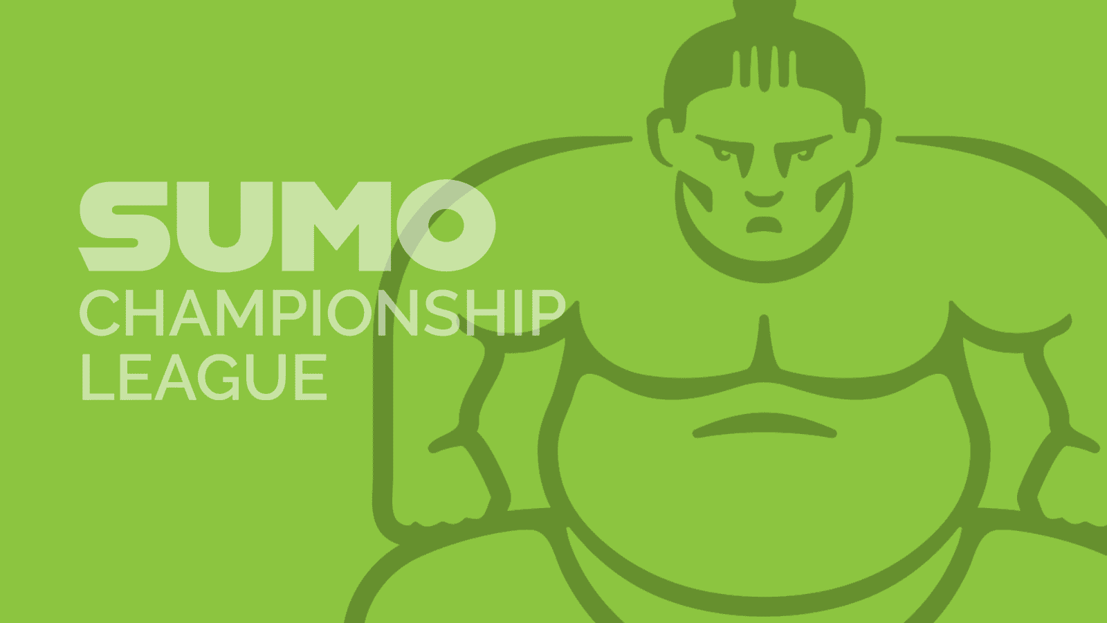 Sumo Championship League Logo in Green